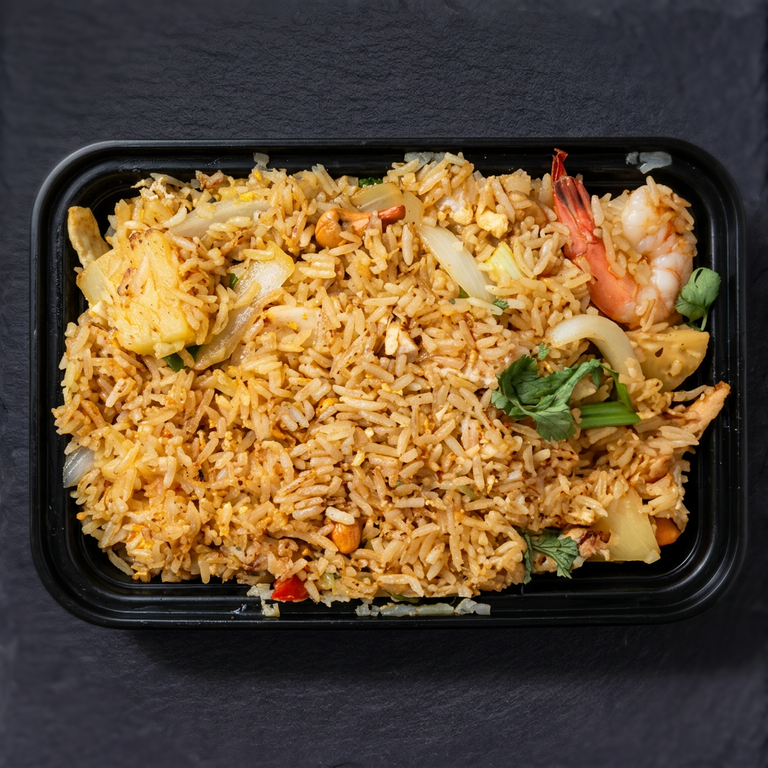 Pineapple Fried Rice Delights